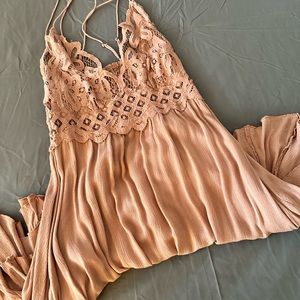 Free People Adella slip dress